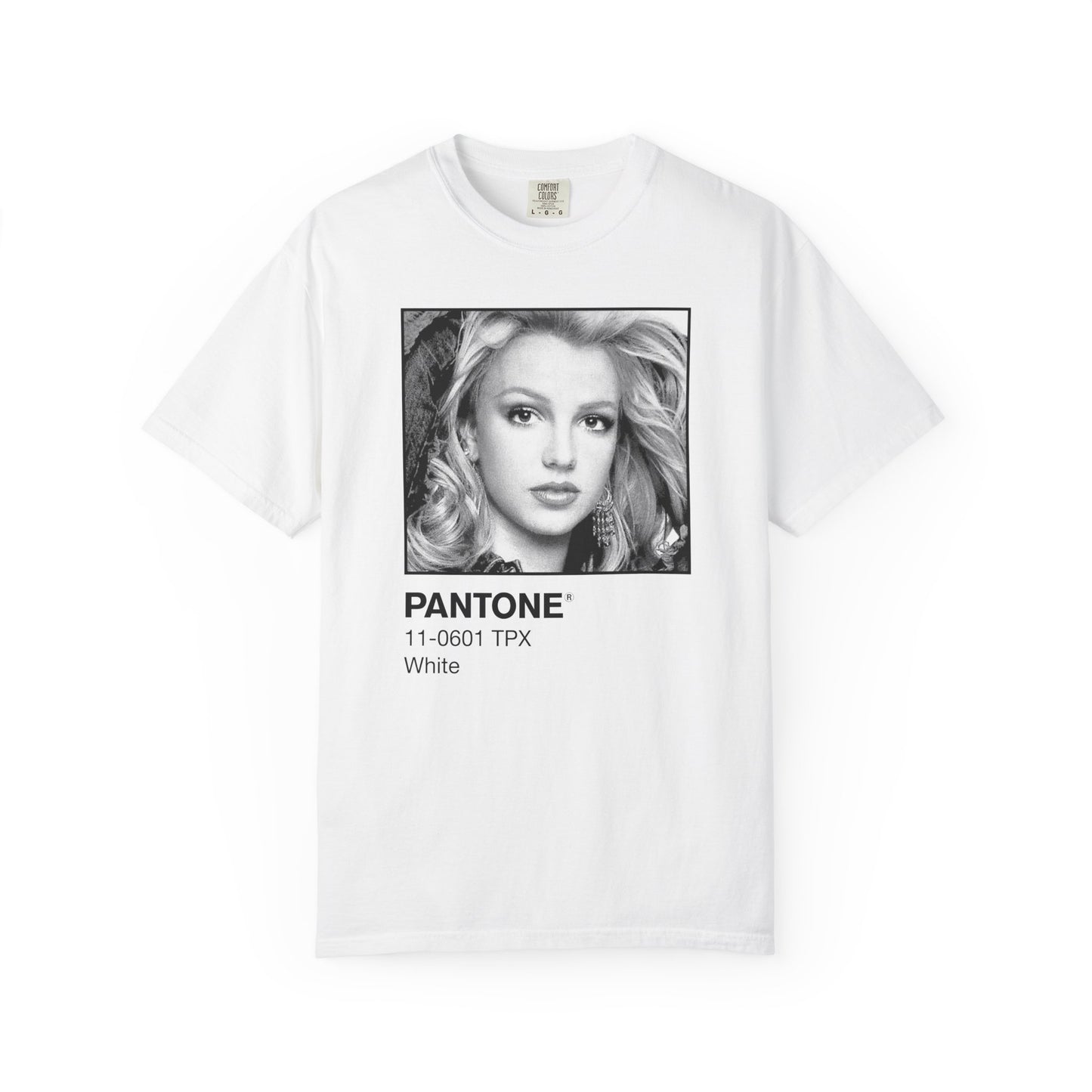 Britney Spears - White SWATCH® Tee - Swatch Tees