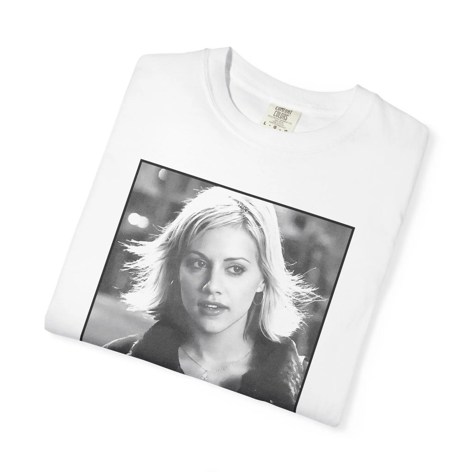 Brittany Murphy - White SWATCH® Tee Printify