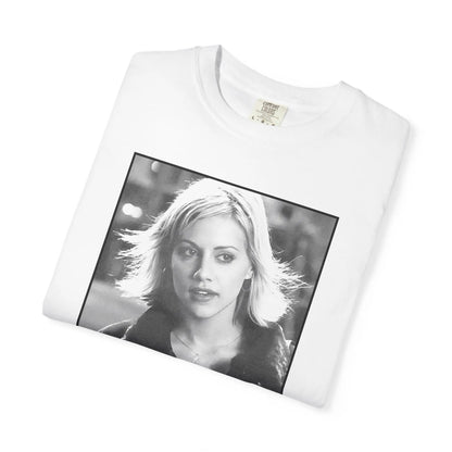 Brittany Murphy - White SWATCH® Tee Printify