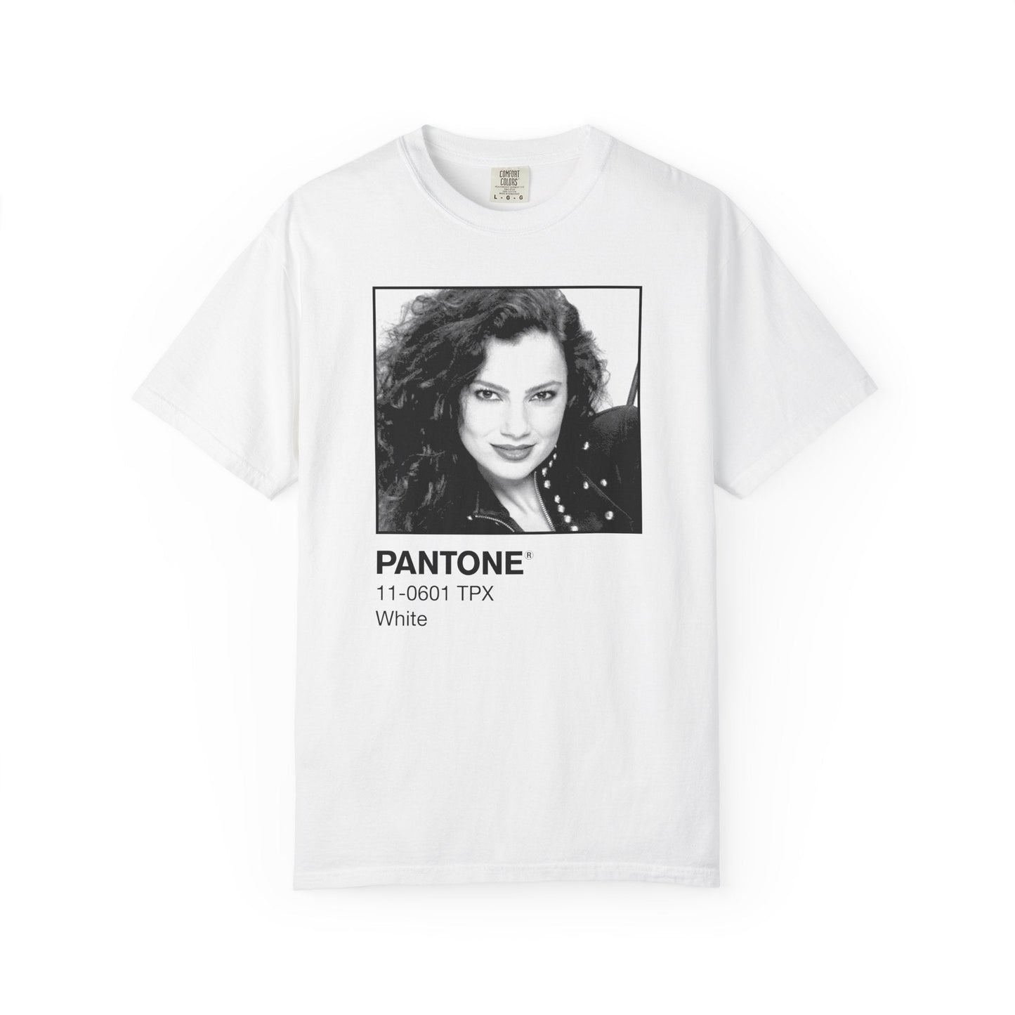 Fran Drescher - White SWATCH® Tee Printify
