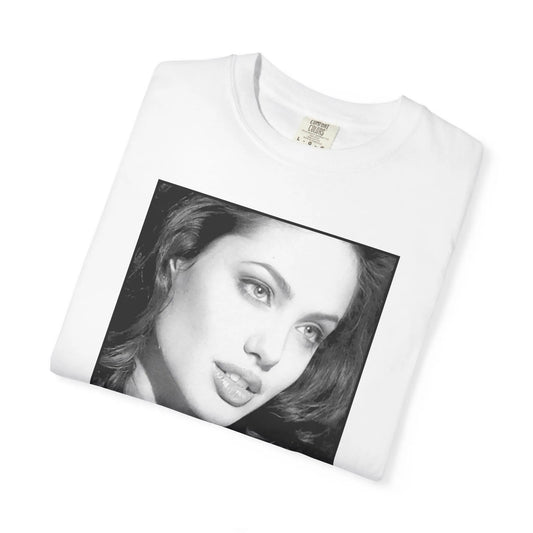 Angelina Jolie - White SWATCH® Tee Printify