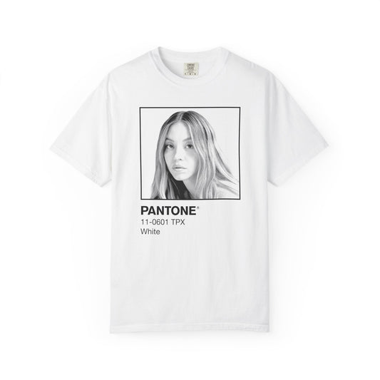 Sydney Sweeney - White SWATCH® Tee Printify