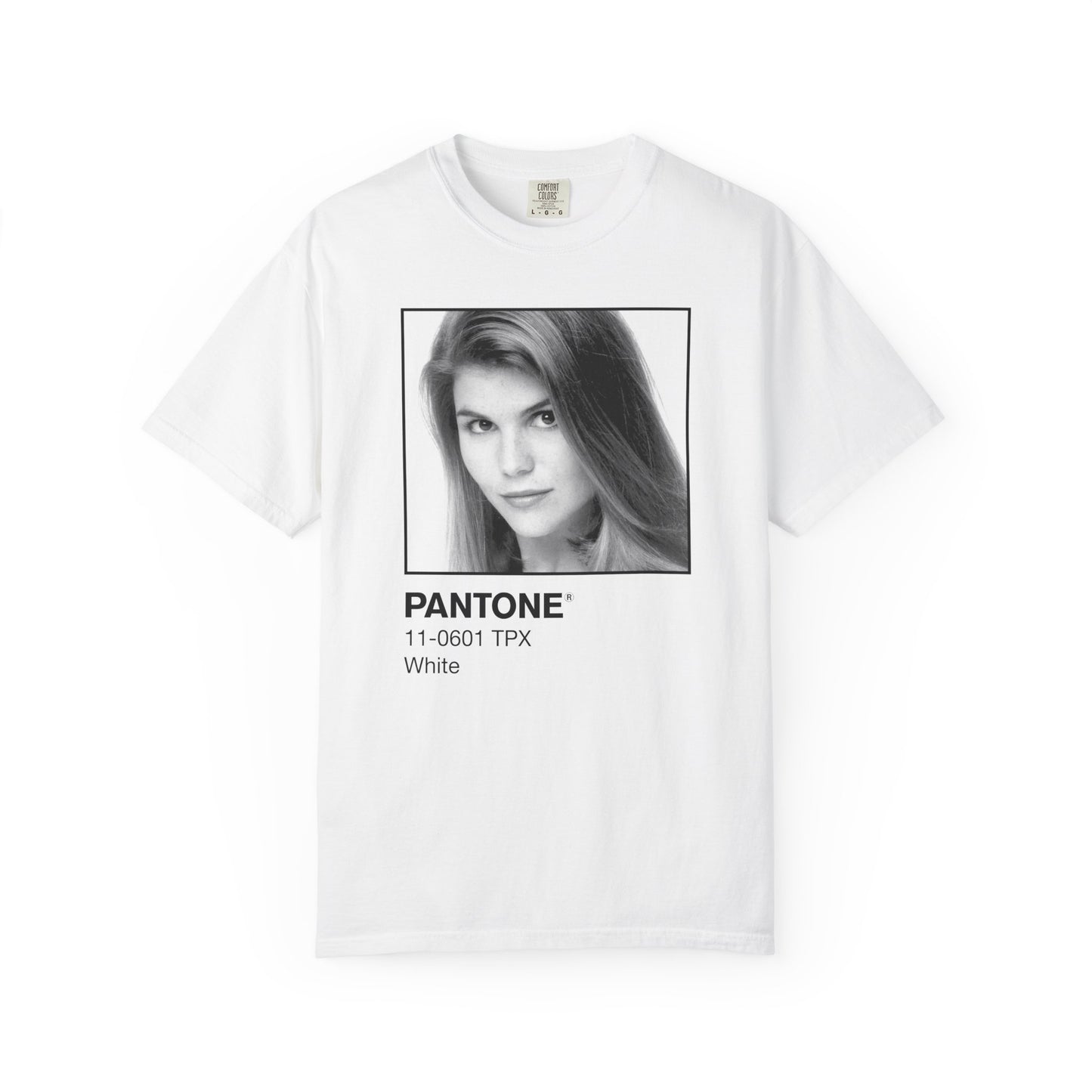 Lori Loughlin - White SWATCH® Tee - Swatch Tees